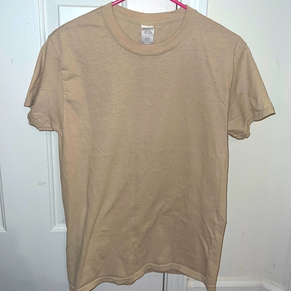 Cotton nude T shirt